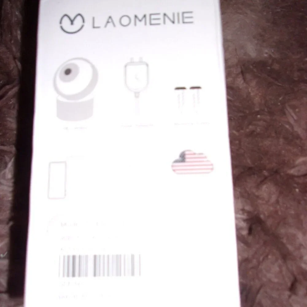laomenie AI Camera Indoor Pan Tilt Home 2.4GHz Wi-Fi Security Camera New